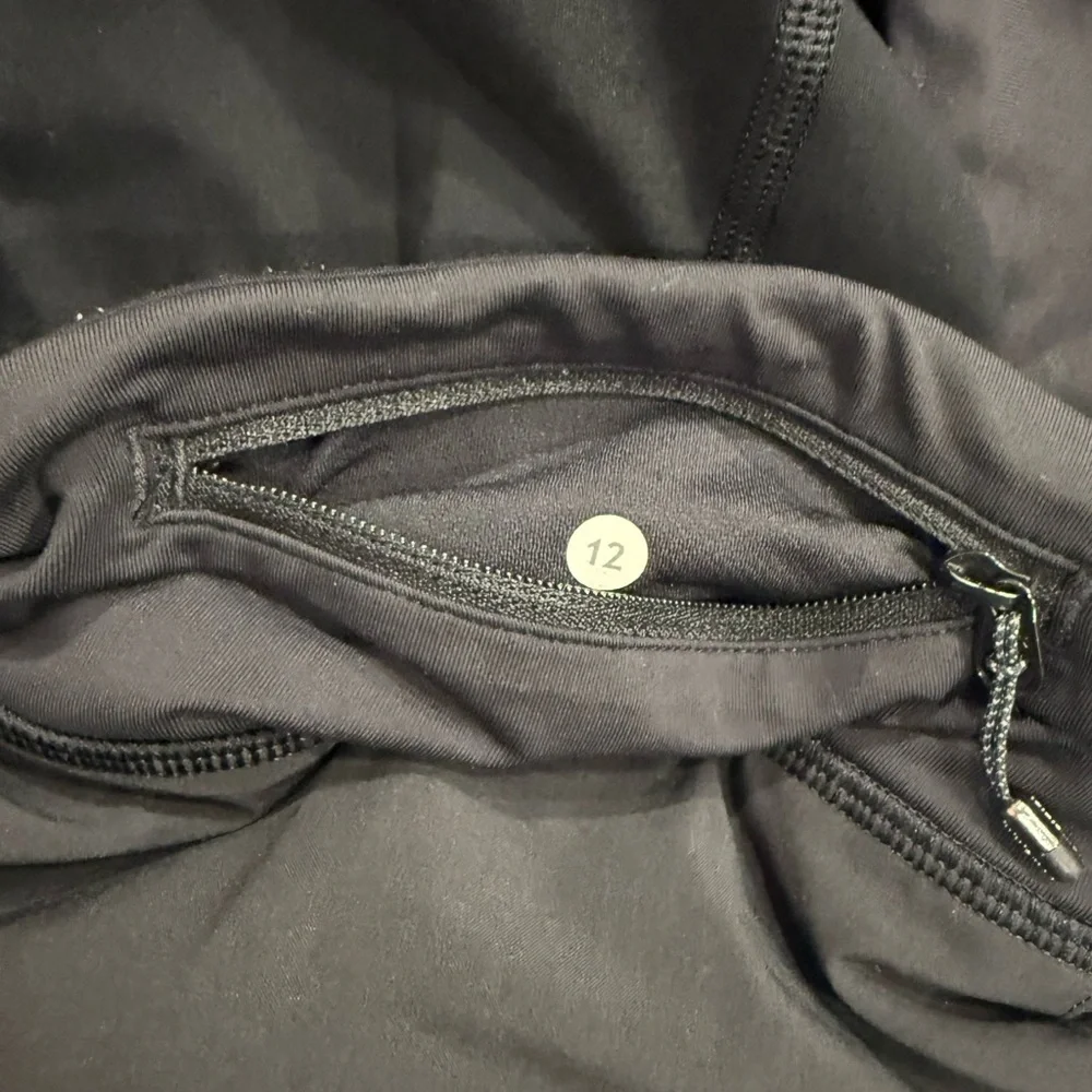 lululemon athletica Black Mini Skirt